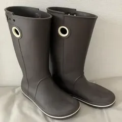 クロックス レインブーツ W6 22cm ブラウンのサムネイル