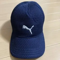 PUMA プーマ キャップ 帽子 ネイビー メッシュ