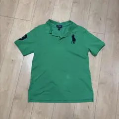 POLO RALPH LAUREN グリーン ポロシャツ L/G