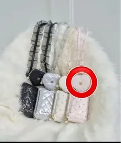 Rosé Muse organ frill mini shoulder ピンク