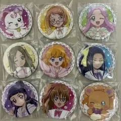プリキュア カラオケの鉄人　カラ鉄　グリッター缶バッジ　十六夜リコ プリキュア カラオケの鉄人 カラ鉄 グリッター缶バッジ 十六夜リコ