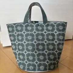 ミナペルホネン ハンドメイド twins×choucho トートバッグ Lサイズ