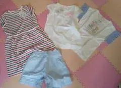 最終セール　35000円以上 新品　ミキハウス 四点 130㎝ & 120㎝