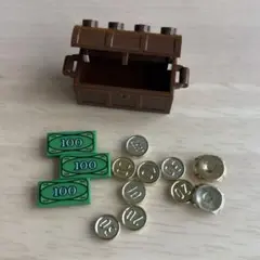LEGO オールドレゴ 宝箱 コイン レゴ