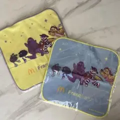 マクドナルド　福袋　キャラクタータオル　2枚セット
