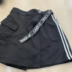 ストライプ付き黒パンツ Lサイズ