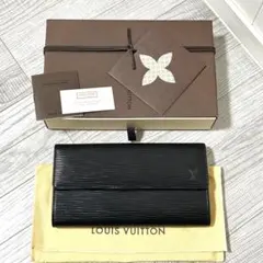 極美品 ルイヴィトン ポシェット ポルトモネ クレディ エピ 長財布
