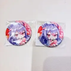 にじさんじ いずれ菖蒲か杜若 あやかき DMMスクラッチ くじ 缶バッジ