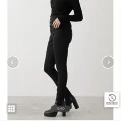 AZUL by moussy ハイウエストデニム スキニー