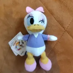 ディズニー　 オールドコレクション デイジー 　ぬいぐるみ　 マスコット