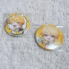 【あっきぃくん】AMPTAK×COLORS 缶バッジ