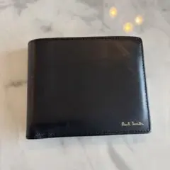 Paul Smith ブラック 二つ折り財布