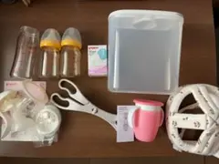 Pigeon 哺乳瓶セット　他ベビーグッズ