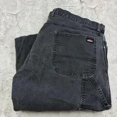 R*9様 Dickies ペインターパンツ ブラック W42 フェード　雰囲気抜