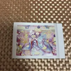 プロセカ 4B ぱしゃこれ 箔押し 天馬 司 プロセカ ワンダショ 天馬司 箔押しイラストカード パシャこれ