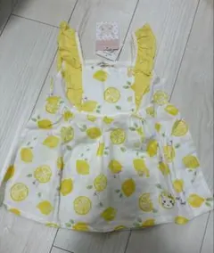 coeur a coeur レモン柄 フリル チュニック　90のサムネイル