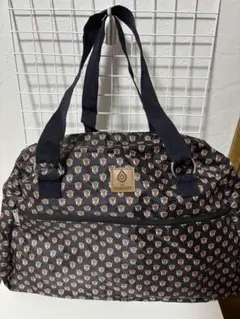 レゾリヴァード ボストンバッグ　ブラック　花柄　ボニス柄