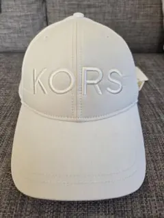 MICHAELKORS★ホワイト ベースボールキャップ【新品・未使用】