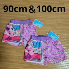 水着★90cm＆100cmセット【新品未使用】キッズ★ミニーマウス★プール★海