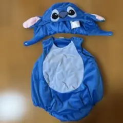 Disney スティッチ 着ぐるみ 80〜90cm なりきり着ぐるみロンパース