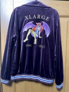X-Large サキュバス スーベニアジャケット　 パープル　サイズM