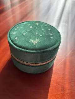 ⭐︎モモンガさん専用⭐︎ 緑の布製ジュエリーボックス Travis Japa