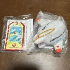 JAL ノベルティ　ぬいぐるみキーホルダー