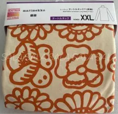 新品未使用タグ付き　ユニクロ　マリメッコ　ヒートテックタートルネックT　ＸＸＬ