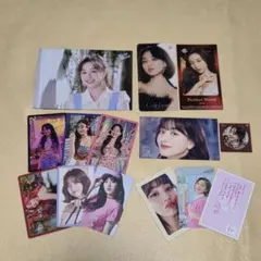 twice ジヒョ トレカ ラントレ ステッカー 特典 メッセージカード セット