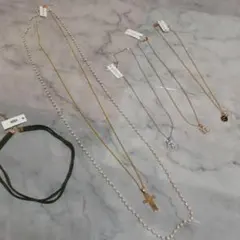五点まとめ売り　ネックレス　アクセサリー　　⑦③