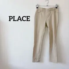 PLACE 【12】 ベージュ スキニー パンツ 海外古着