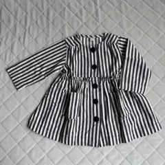 ストライプ ワンピース 80cm