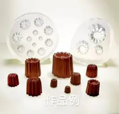 匿名配送☆ハンドメイド用シリコンモールド☆2個セット☆ミニチュアカヌレ