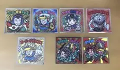 ビックリマンシール 鬼滅の刃 2枚　呪術廻戦　4枚 ドラゴンボール1枚　計7枚