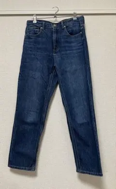 GU ブルー ストレートデニム L