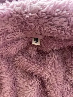 UNIQLO フリースジャケット 130サイズ 薄紫