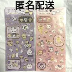 ちいかわ　てんしあくま　ゴールドクリアシール　てんあく　2種　公式商品