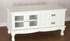 家具 スノーホワイト プリンセス ミニキャビネット 幅65cm - メルカリ