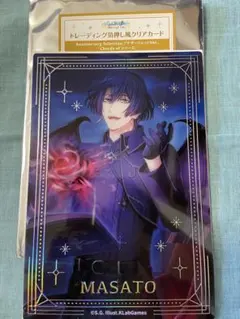 聖川真斗 箔押し風クリアカード シャニライ Anniversary