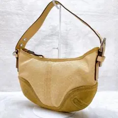 Coach mini Signature Small Hobo Yellow