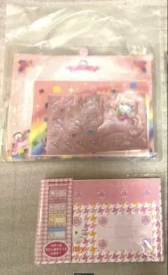 レア♡サンリオ♡キティ ユニコーン ケース入り レターセット 2001年 2001年 サンリオ ハローキティ ピンク レインボー ユニコーン レター