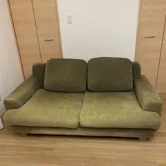 【送料込み】unicoソファ2.5シーター（カーキ）GREIGグレイグ　ウニコ