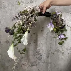 ウェディングブーケ　アーティフィシャルフラワー