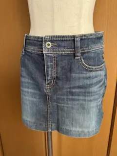 BURBERRY BLUELABEL デニムスカート