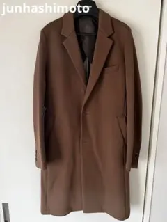 ☆美品☆ junhashimoto/コート/アウター/ストレッチ/L/LEONのサムネイル
