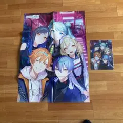 projectSEKAI feat初音ミク　ポスター　クリアファイル　非売品