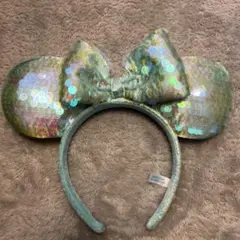 ミニーマウス スパンコールカチューシャ