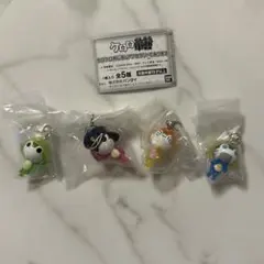 ケロロ軍曹 ちびケロめじるしアクセサリー 4種セミコンプリートセット