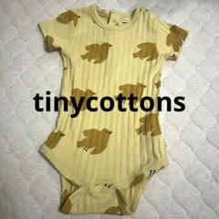 タイニーコットンズ　ロンパース　鳥