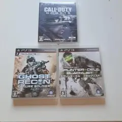 PS3 ソフト 3本セット まとめ売り